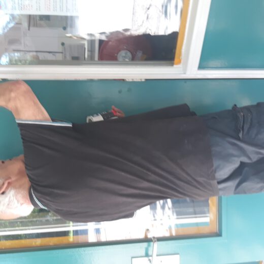 Ron op het gemak